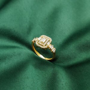 Bague Rectangle - Or 18k