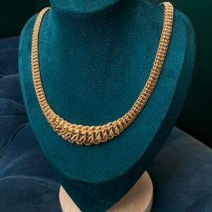 Maille américaine, Or 18k