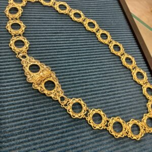 Ceinture cœur porte pièces - Or 18K, 68g