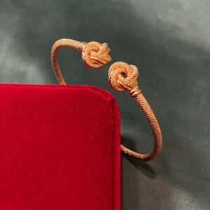 bracelet nœud d'amour algérien, modèle charnière piqué