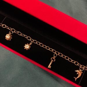bracelet breloques, 4.55g