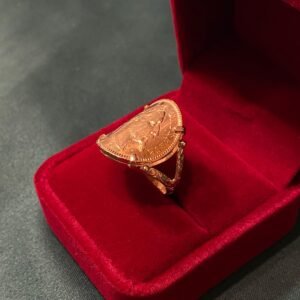 bague courbée 20 fr, 9.5g