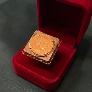 bague carrée 20fr, 15.91g
