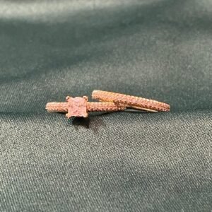 duo pierre carrée, 3.9g, taille 54
