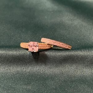 duo or jaune, 3.86g, taille 56
