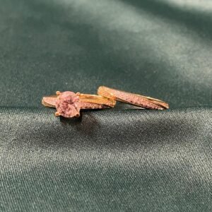 duo or jaune, 4.26g, taille 56