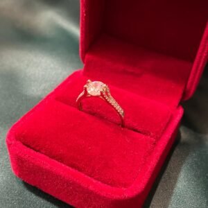 solitaire, 2.13g, taille 53