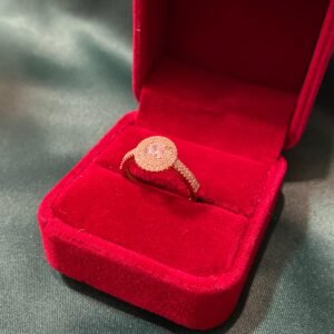 solitaire or jaune, 3.74g, taille 56