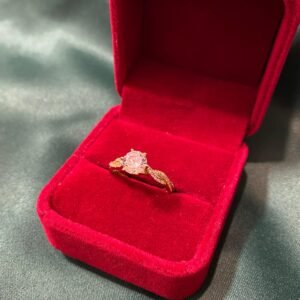 solitaire torsadé , or jaune, 2.49g, taille 54